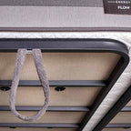 Κρεβάτι με Αποθηκευτικό Χώρο Waverly Bed Set Stripe 160x200 / Light Grey